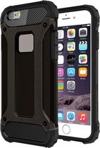 Voor iPhone 6 Plus & 6s Plus Tough Armor TPU + pc-combinatiehoes (zwart)