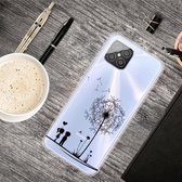 Voor Huawei Nova 8 SE gekleurde tekening Clear TPU beschermhoesjes (paardebloem)