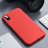 Voor iPhone XS Max iPAKY Starry Series schokbestendig rietje + TPU beschermhoes (rood)