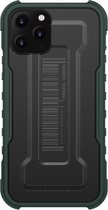 Mutural Bumblebee-serie TPU + pc-beschermhoes voor iPhone 12/12 Pro (groen)