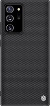 Voor Samsung Galaxy Note20 Ultra NILLKIN 3D Textured Nylon Fiber TPU Case (Zwart)