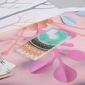 Voor Samsung Galaxy S20 gekleurd tekeningpatroon zeer transparant TPU beschermhoes (gekleurde bloemen)