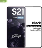 Voor Samsung Galaxy S21 5G MOFI 9H 2.5D Volledig scherm gehard glasfilm (zwart)