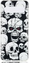 Red Eye Ghost Pattern Noctilucent TPU Soft Case voor Galaxy S10 5G