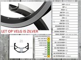 Velg 28''(622) Rigida BigBull 32/14 zilver