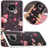 Voor Xiaomi Redmi Note 9T Lichtgevende TPU beschermhoes voor mobiele telefoon (Rose)