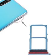 SIM-kaarthouder + NM-kaarthouder voor Huawei P30 (blauw)