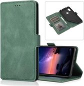 Voor Xiaomi Redmi Note 6 Retro Magnetische Sluiting Horizontale Flip Leren Case met Houder & Kaartsleuven & Fotolijst & Portemonnee (Donkergroen)