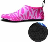 Antislip slijtage-weerstand van dikke rubberen zool duik schoenen en sokken  één paar  grootte: XXS (dacht roze)