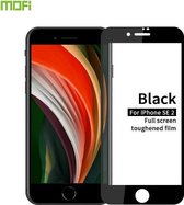 Voor iPhone SE 2020 MOFI 9H 2.5D Volledig scherm gehard glasfilm (zwart)
