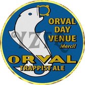 Retro Muur Decoratie uit Metaal Belgische Bieren 10 Orval