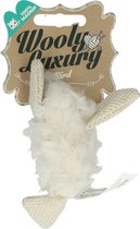 Wooly Luxury Vogel Wit Speelgoed voor katten - Kattenspeelgoed - Kattenspeeltjes