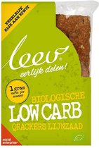 Leev - Bio qrackers  - Lowcarb - 3 x 2 stuks