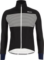 Santini Fietsjack lange mouwen Zwart Heren - Colore Winter Jacket Black - 5XL