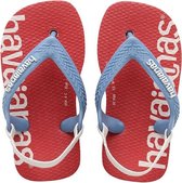 HAVAIANAS BABY LOGOMANIA Ballet rose