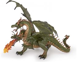 Papo Dragon deux têtes