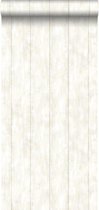 ESTAhome behang sloophout wit - 128006 - 53 cm x 10,05 m