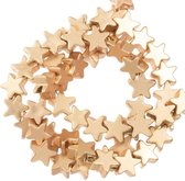 Hematiet kralen Ster (4 x 2 mm) Light Gold (115 stuks)