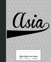 Wide Ruled Line Paper