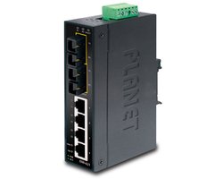 PLANET ISW-621 netwerk-switch Unmanaged L2 Fast Ethernet (10/100) Zwart