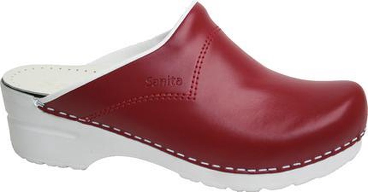 Sanita klompen klompen - Flex - model 314 - Rood - Maat: 42