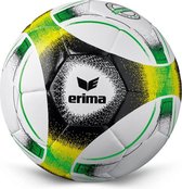 Erima Hybrid Voetbal - 350 gram - Maat 5 - Wit / Groen / Zwart / Geel