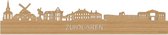 Skyline Zuidlaren Bamboe hout - 120 cm - Woondecoratie design - Wanddecoratie met LED verlichting