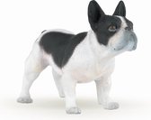 Papo - Hond - Franse bulldog - zwart-wit