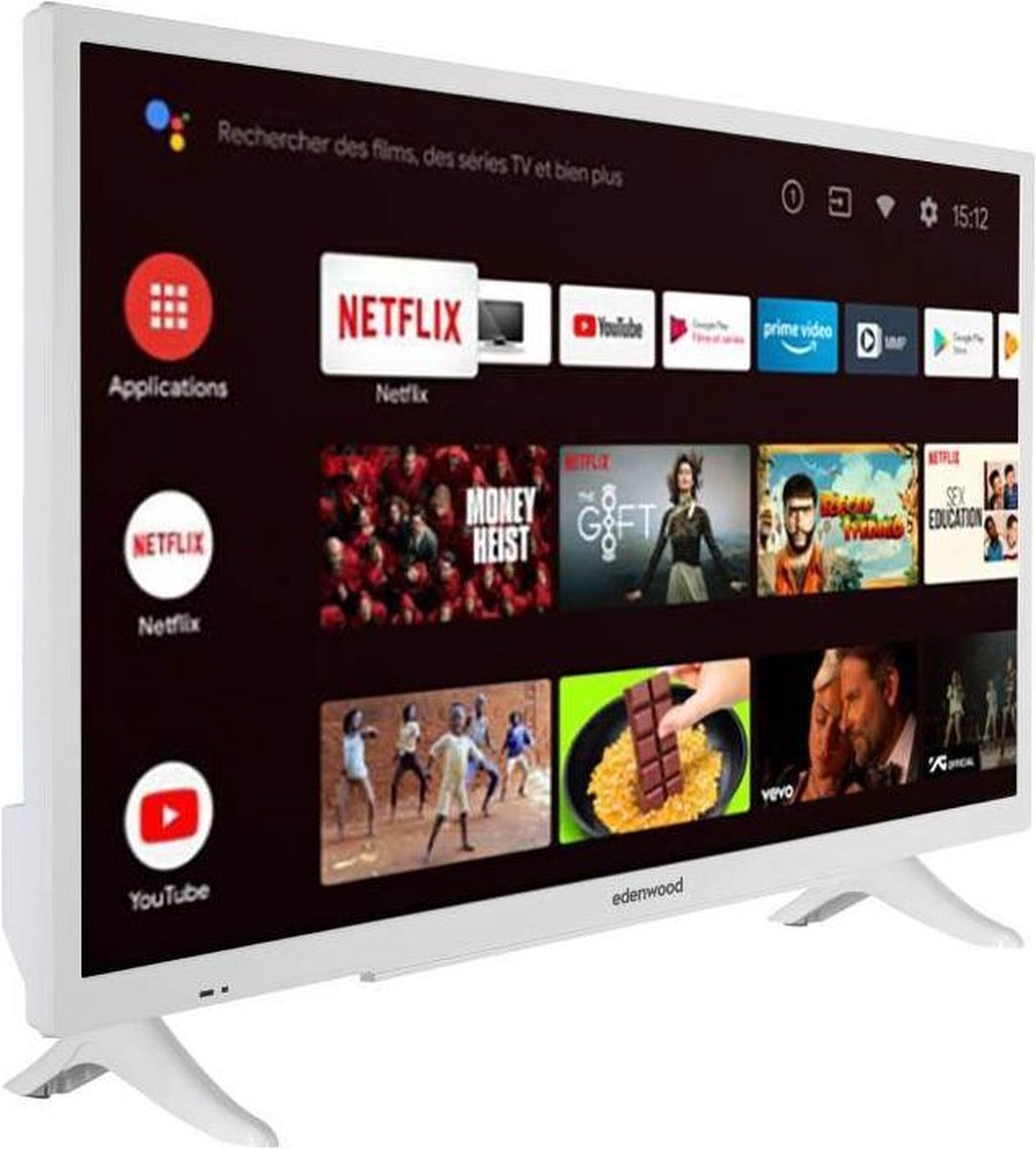 EDENWOOD BY ELECTRO DEPOT - ED32C02HD-VE - TV HD 32" - ANDROID TV - Wit |  bol.com