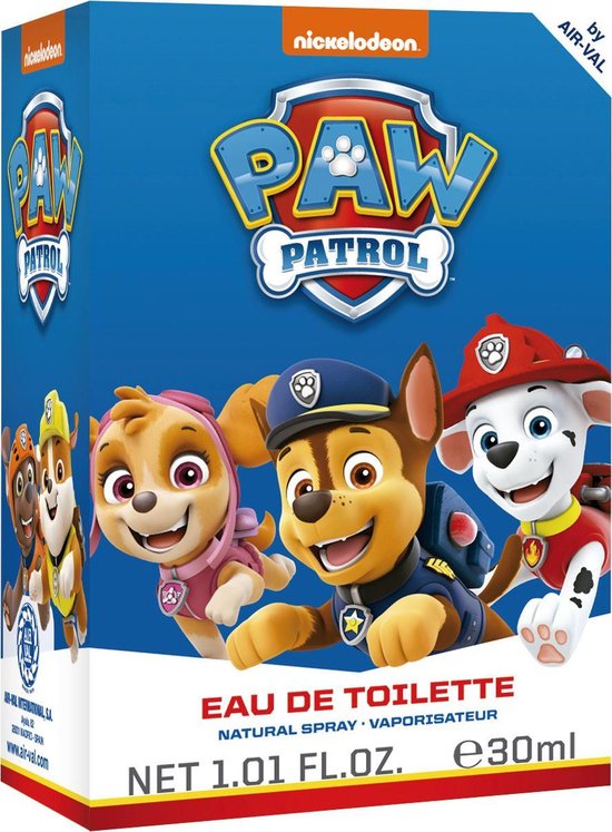 Paw Patrol Pat Patrouille Coffret Eau de Toilette pour enfant 30 ml