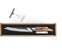 Forged Katai Broodmes 20cm - VG10 Staal - In Houten Giftbox
