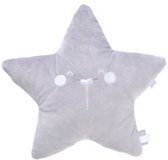 Saro Déco Wild Star Polyester 34 Cm Grijs