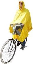 HOOODIE poncho geel