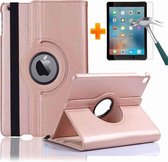 FONU Combi 360 Boekmodel Hoes iPad 9 2021 / iPad 8 2020 / iPad 7 2019 - 10.2 inch - Rosegoud