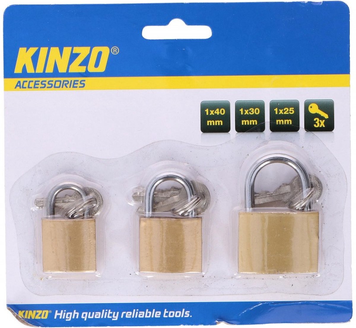 Padlock, 3pcs.