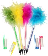 Fluffy Gelpennen, 4st.