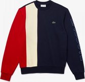 Lacoste Ronde Hals Colour Sweatshirt Heren - navy - maat S