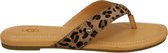 UGG TUOLUMNE LEOPARD W - Volwassenen Dames slippersPopulaire damesschoenen Pantoffel - Kleur: Bruin - Maat: 38