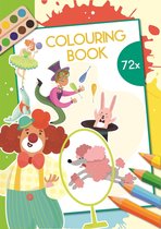W&o Kleurboek A4 Junior 29,7 X 21 Cm Papier Groen/geel