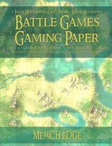 Battle Games Gaming Paper: 1 Inch Hexagonal Grid Paper Large Hexagons: 8.5  x 11  Graph Paper Notebook 1 Inch Hexagons 50 Pages for Fantasy Role Playing Game Map Making Planning Battles and M