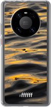 6F hoesje - geschikt voor Huawei P40 Pro -  Transparant TPU Case - Water Waves #ffffff