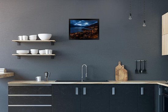 Cadre photo avec affiche - Water - Ciel - Lac - 30x20 cm - Cadre pour affiche