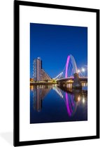 Cadre photo avec affiche - Rose - Pont - Glasgow - 60x90 cm - Cadre pour affiche