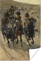 Poster De Gele Rijders - Schilderij van George Hendrik Breitner - 120x180 cm XXL