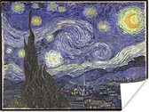 Poster Sterrennacht - Vincent van Gogh - 40x30 cm