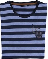 Fellows United Korte mouw T-shirt - 11.3103 Marine (Maat: XL)