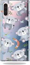 Samsung Galaxy Note 10 Hoesje - Mobigear - Design Serie - TPU Backcover - Koala - Hoesje Geschikt Voor Samsung Galaxy Note 10