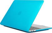 Case geschikt voor Apple MacBook Pro 16 (2019) - Mobigear - Matte Serie - Hardcover - Babyblauw - Geschikt voor Apple MacBook Pro 16 (2019) Cover