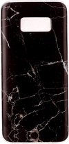 Samsung Galaxy S8+ Hoesje - Mobigear - Marble Serie - TPU Backcover - Zwart - Hoesje Geschikt Voor Samsung Galaxy S8+