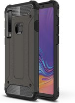 Mobigear Outdoor Hardcase Hoesje - Geschikt voor Samsung Galaxy A9 (2018) - Bruin